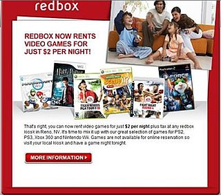 Redbox Kiosks Now Charging $2 For Game Rentals