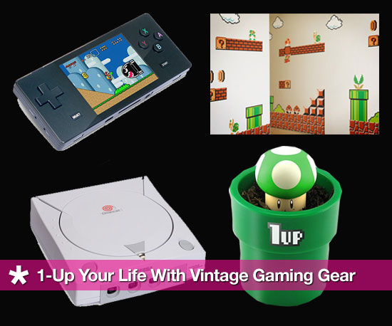 1-Up Your Life With Vintage Gaming Gear