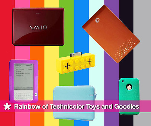 A Rainbow of Technicolor Toys and Goodies