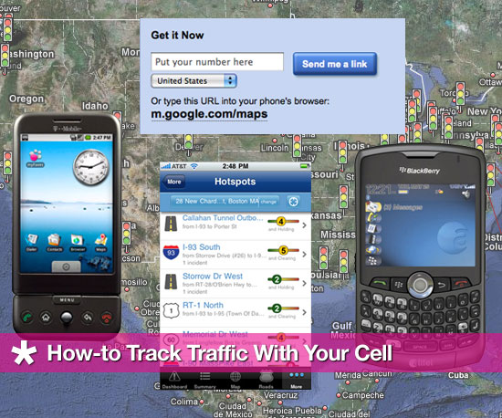 How-to Track Traffic on the Go With Your Cell How-to Track Traffic on the Go With Your Cell