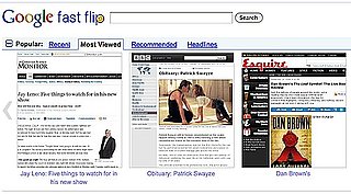 Google Fast Flip Lets You Read Online News Like a Book