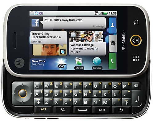 A Video Demo of Motorola's Latest Cliq Android Handset