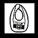 Camera Baby Bib
