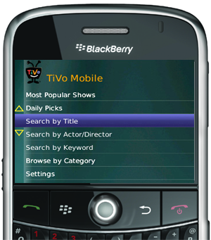 Daily Tech: BlackBerry Announces a TiVo App