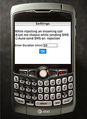 BB App Helps You Ignore Calls and SMS's the Person Calling 