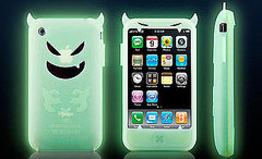 Photos of the Glow-in-the-Dark Demon iPhone Case and Angel Case