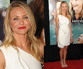 Photo of Cameron Diaz Wearing White J.Mendel Dress at My Sister's Keeper Premiere