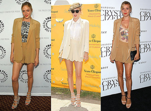 Chloe Sevigny Has Worn Chloe's Scallop Suit Three Times