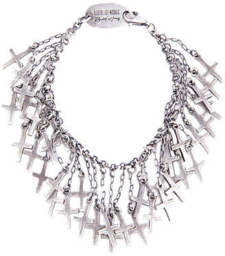 The Look For Less: Elizabeth and James Cross Charm Bracelet 