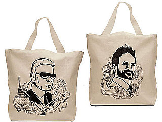 Simply Fab: Karl and Marc Canvas Totes 