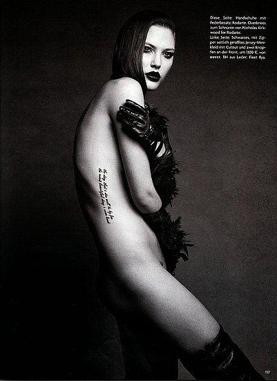 Girls on Film: Catherine McNeil, Vogue Germany, Aug. '09 