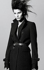 Photo of Isabeli Fontana for Jil Sander and Uniqlo +J 2009 Fall Ad Campaign