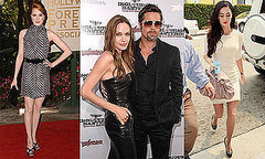 Photo of Evan Rachel Wood, Angelina Jolie, Brad Pitt, and Megan Fox Photo of Evan Rachel Wood, Angelina Jolie, Brad Pitt, and Megan Fox