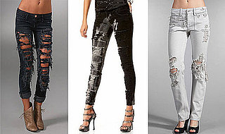How Much Is Too Much When It Comes to Shredded Jeans? 