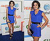 Jessica Stroup Attends Melrose Place Premiere Party in Cobalt Jenni Kayne Dress