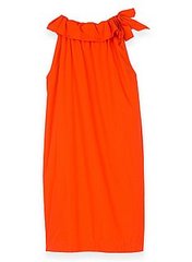 Fab Finger Discount: Liz Claiborne Stretch Poplin Sack Dress 