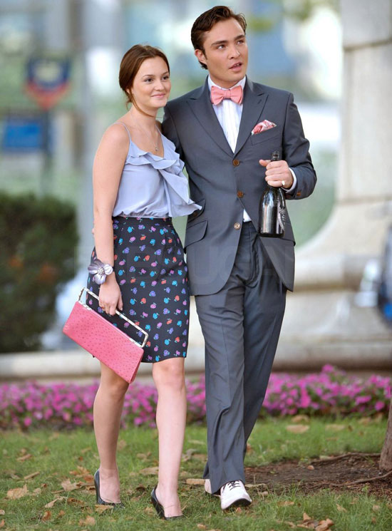 Behind-the-Scenes Photos of Gossip Girl Season Three Behind-the-Scenes Photos of Gossip Girl Season Three