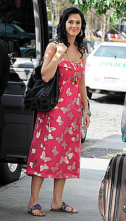 Katy Perry Carries Yves Saint Laurent's Roady Handbag