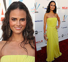 Photo of Jordana Brewster in Yellow Dress at 2009 ALMA Awards