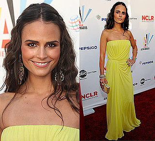 Photo of Jordana Brewster in Yellow Dress at 2009 ALMA Awards