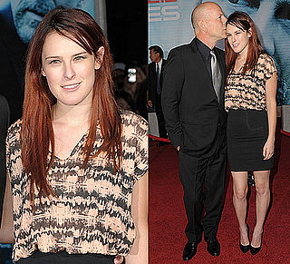 Photo of Rumer Willis in Printed Top at Surrogates Premiere in LA