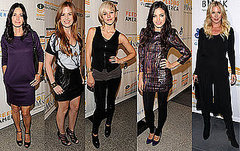 Photo of Courteney Cox, Isla Fisher, Catherine McPhee, Jenna Dewan, and Christina Applegate at Rock a Little, Feed A Lot in LA