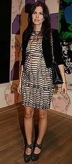 Pop Magazine Editor Dasha Khukova Attends Pop Life: Art in a Material World in London in Printed Dress Pop Magazine Editor Dasha Khukova Attends Pop Life: Art in a Material World in London in Printed Dress