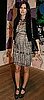 Pop Magazine Editor Dasha Khukova Attends Pop Life: Art in a Material World in London in Printed Dress
