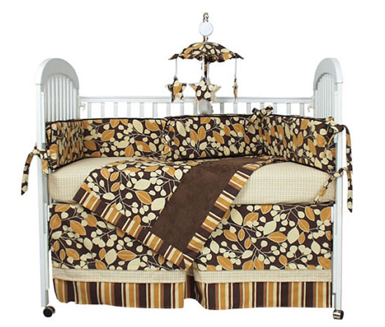 Cocoa Orange Crib Linens Cocoa Orange Crib Linens