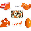 Orange Baby Room Nurseries