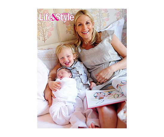 Kelly Rutherford and Hermes . . .