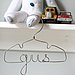 Personalized Wire Hanger