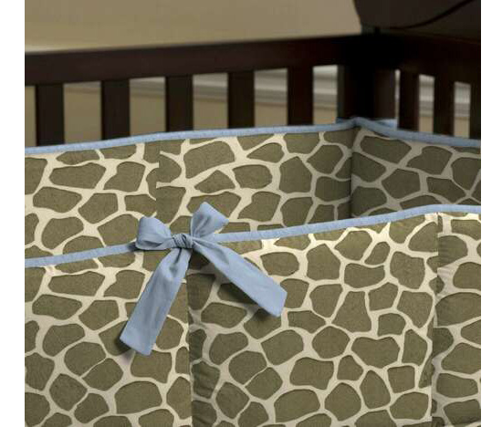 Minky Giraffe Bumper Minky Giraffe Bumper
