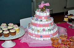 Diaper Cake Made With Candy