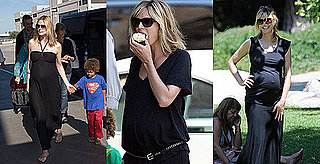 Pregnant Heidi Klum Talks About Not Wearing Maternity Clothes