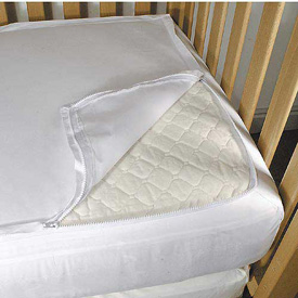 QuickZip Crib Sheet Eases Linen Changes