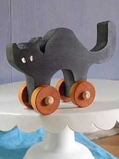 Cute Halloween Wooden Toys