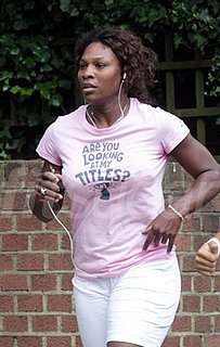 Photo of Serena Williams Jogging in London