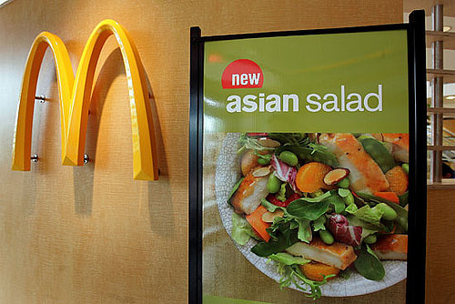 Fat and Calorie Counts in Fast Food Salads From Arby's, McDonald's, and More