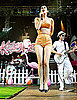 Katy Perry Jumps Onstage and Off 