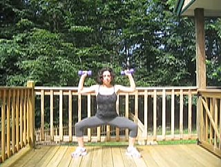 Multitasking Move: Burning Squats
