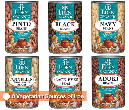 8 Vegetarian Sources of Iron
