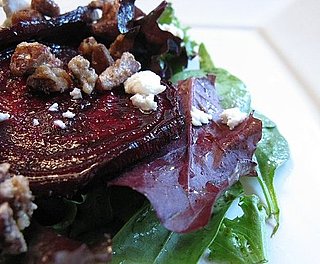 Healthy Recipe: Roasted Beet, Goat Cheese, and Sweet Pecan Salad
