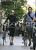 Naomi Watts and Liev Schreiber Riding Bikes in NYC