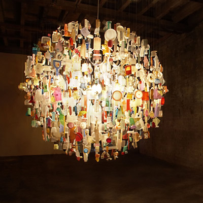 10 Chandeliers Made From Everyday Objects 10 Chandeliers Made From Everyday Objects
