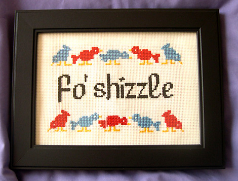 Do You Have Any Cross-Stitching at Your Home?