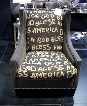 Let's Go Trend Hunting: Wordy Furniture and Graffitied Home Finds