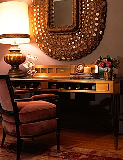 Found It! Opulent Feather Mirror