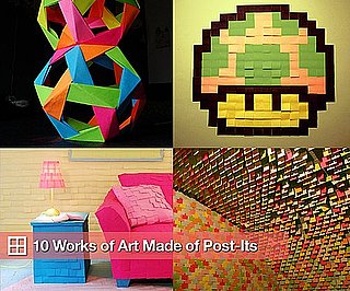 10 Works of Art Made of Post-Its
