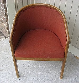 Before and After: A Goodwill Chair